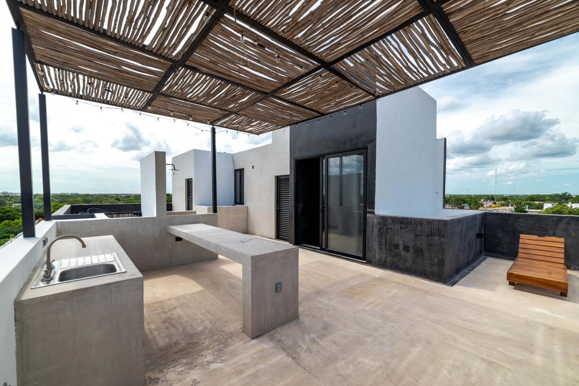 The Teodoro Aparthotel Tulum Bagian luar foto