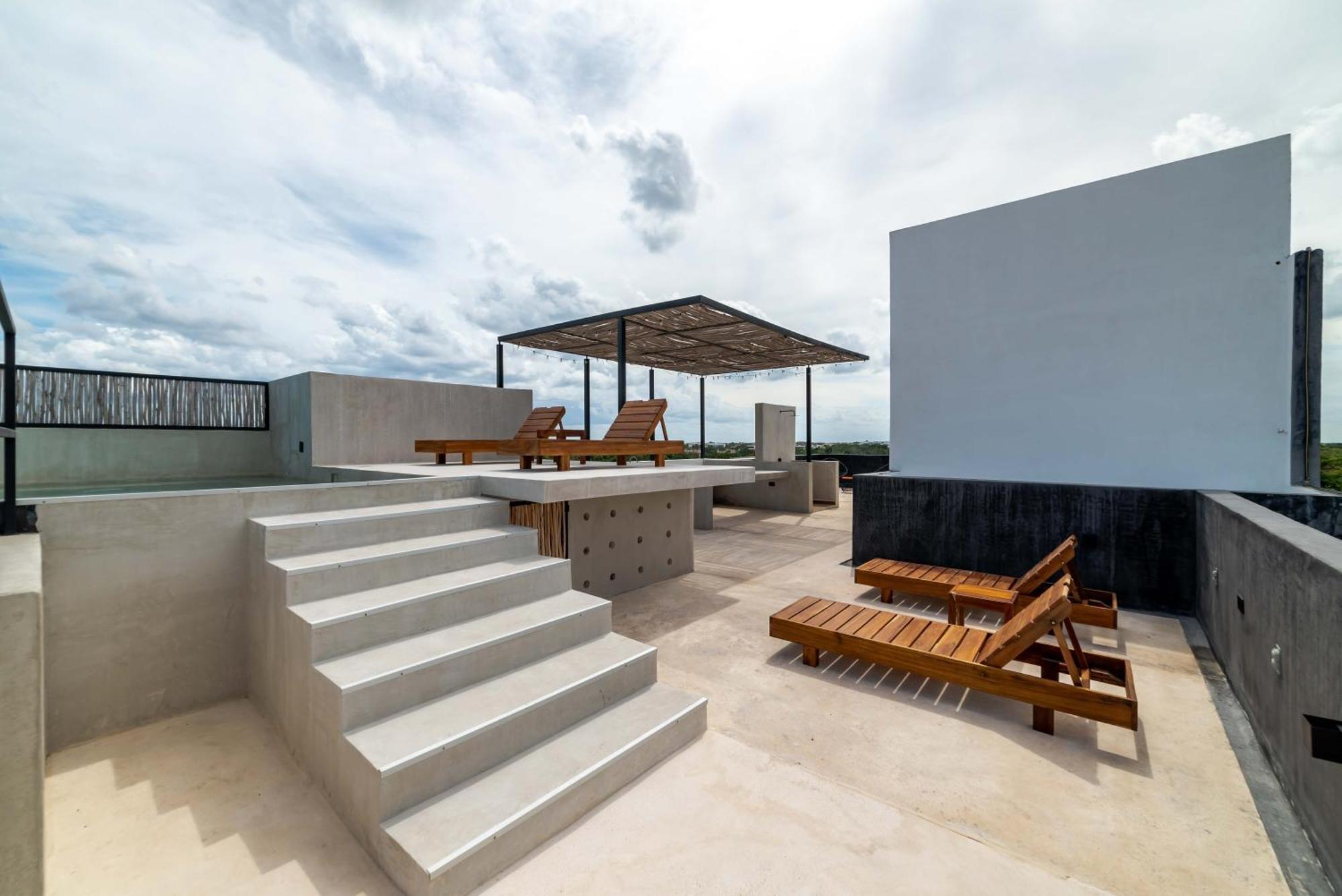 The Teodoro Aparthotel Tulum Bagian luar foto