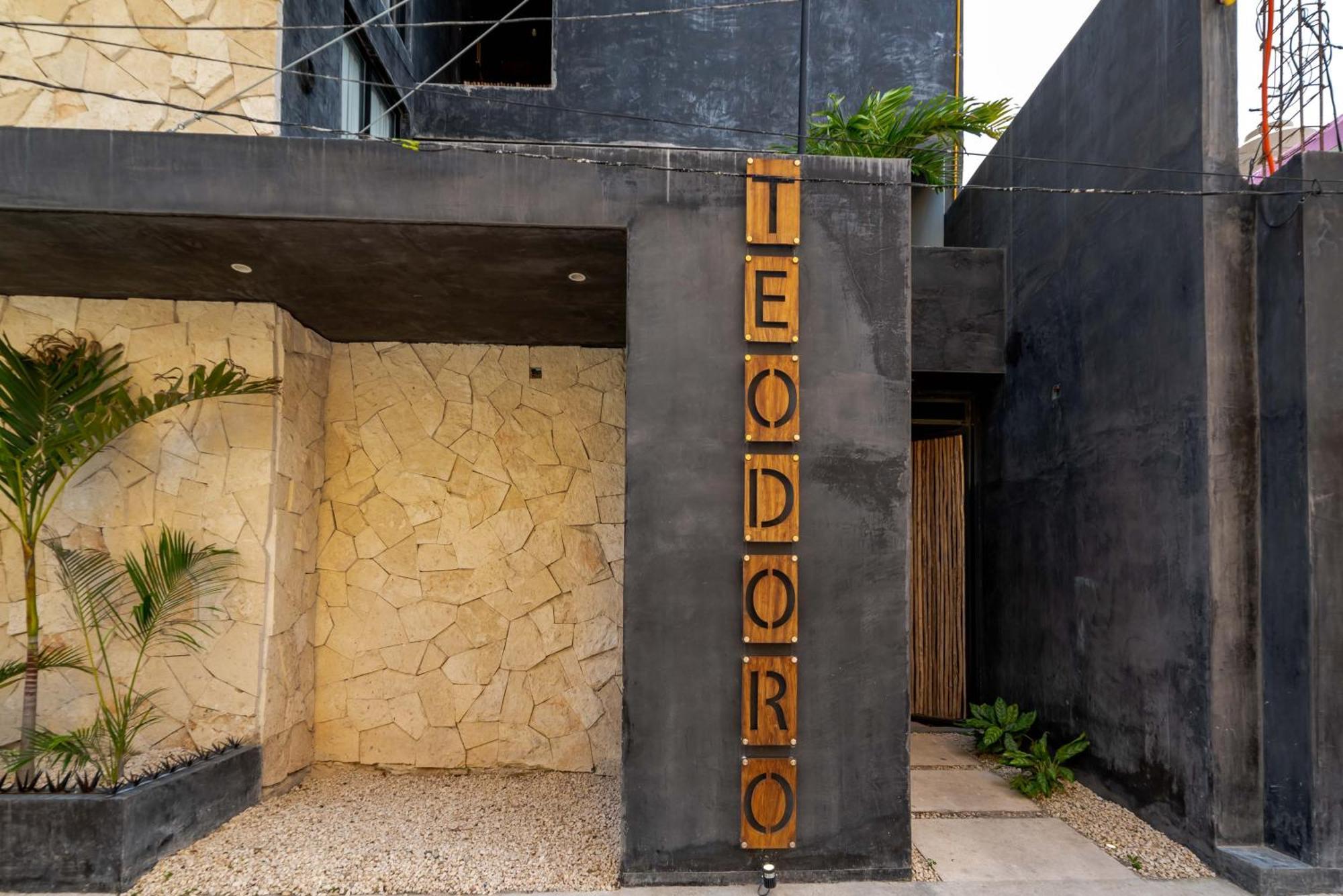 The Teodoro Aparthotel Tulum Bagian luar foto