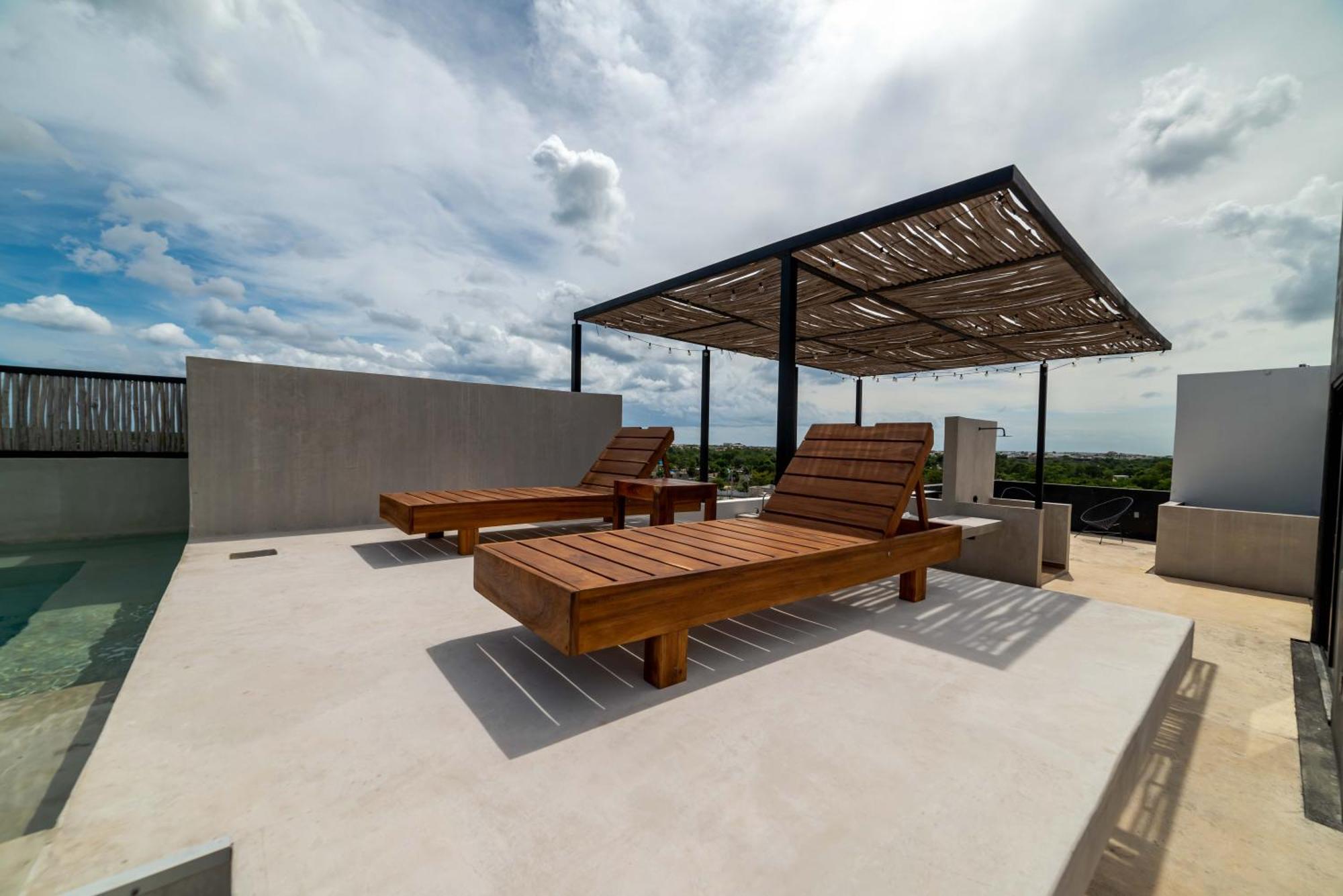 The Teodoro Aparthotel Tulum Bagian luar foto