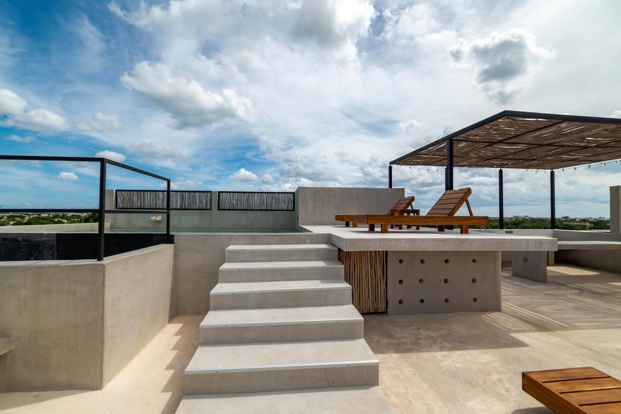 The Teodoro Aparthotel Tulum Bagian luar foto