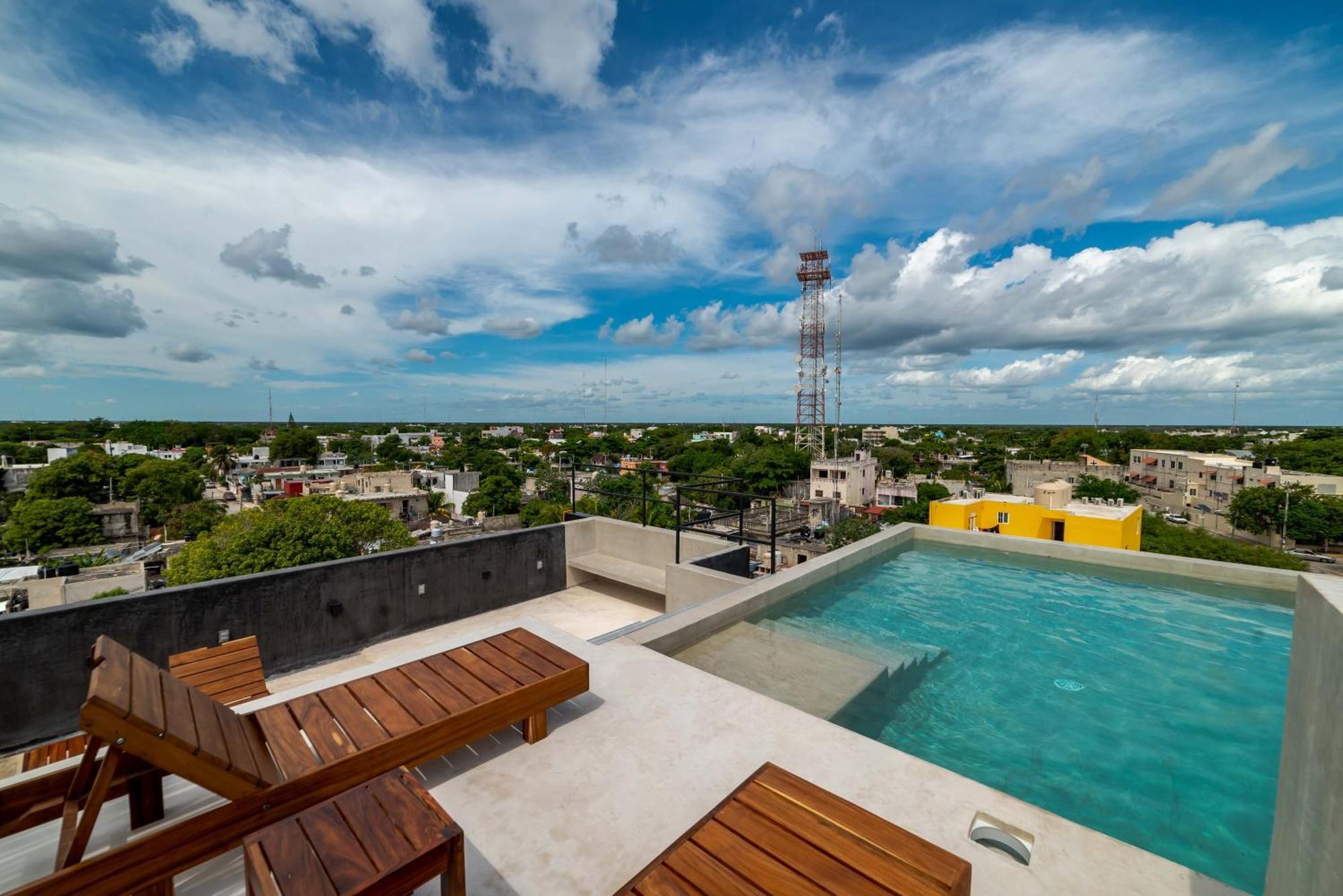 The Teodoro Aparthotel Tulum Bagian luar foto