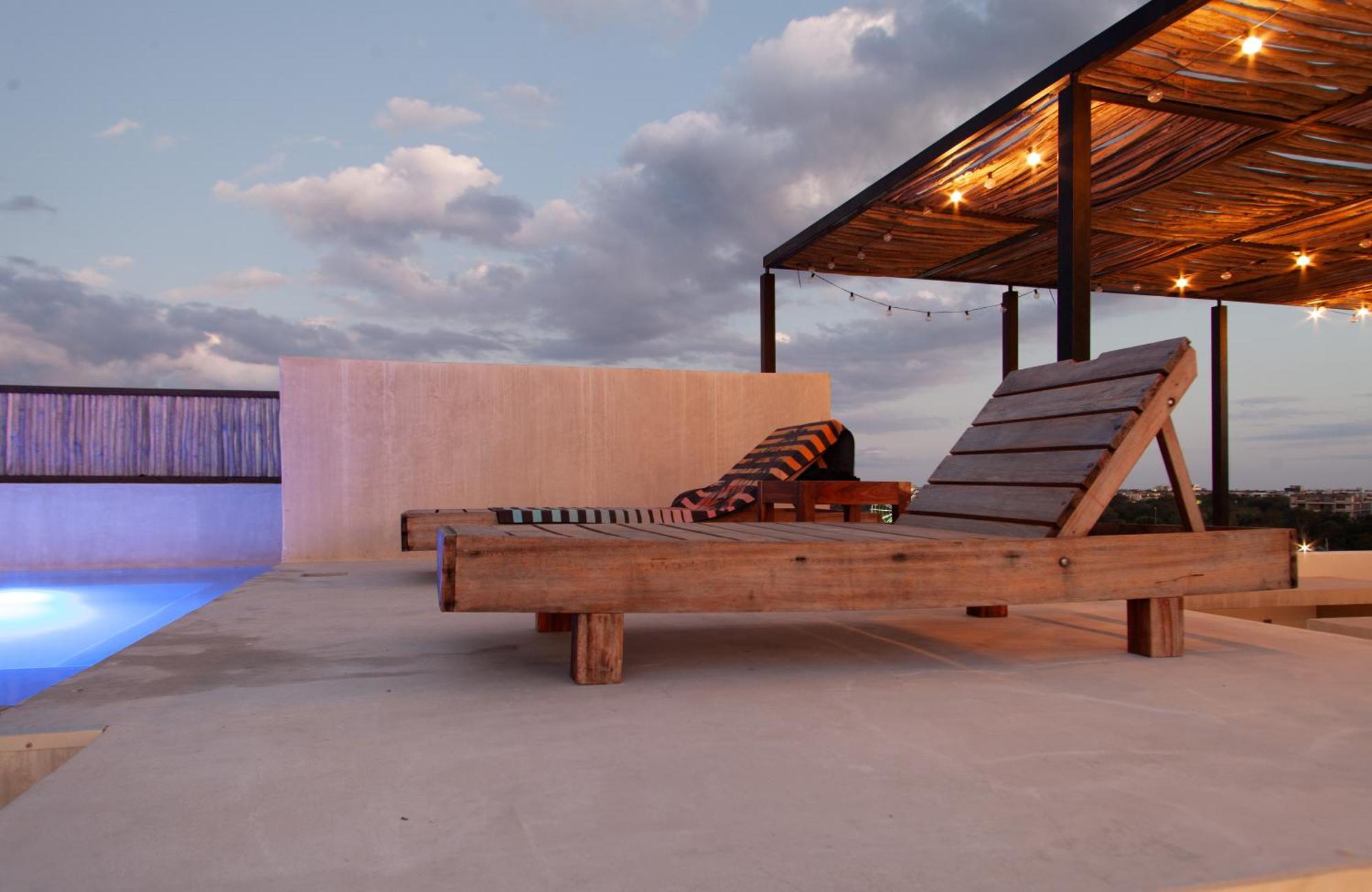 The Teodoro Aparthotel Tulum Bagian luar foto